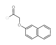 萘氧基-2-羰酰氯结构式