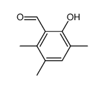 2-hydroxy-3,5,6-trimethyl-benzaldehyde Structure