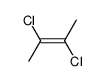 2,3-dichloro-2-butene Structure