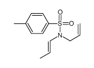 4-methyl-N-prop-1-enyl-N-prop-2-enylbenzenesulfonamide结构式