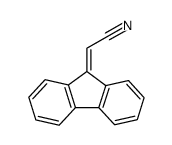 2-(9H-fluoren-9-ylidene)-acetonitrile结构式