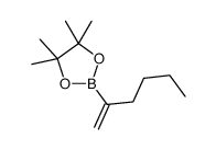 2-hex-1-en-2-yl-4,4,5,5-tetramethyl-1,3,2-dioxaborolane Structure