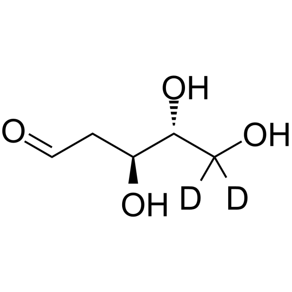 Thyminose-d2 Structure