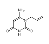 1-Allyl-6-aminouracil结构式