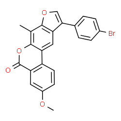 10-(4-bromophenyl)-3-methoxy-7-methyl-[1]benzofuro[6,5-c]isochromen-5-one picture