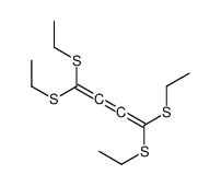 1,1,4,4-tetrakis(ethylsulfanyl)buta-1,2,3-triene Structure