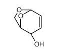 1,6-Anhydro-2,3-dideoxy--erythro-hex-2-enopyranose结构式
