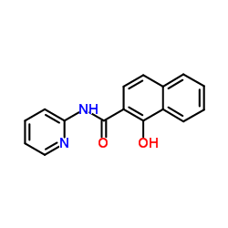 1-hydroxy-N-(pyridin-2-yl)naphthalene-2-carboxamide Structure