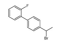 1-(1-bromoethyl)-4-(2-fluorophenyl)benzene Structure