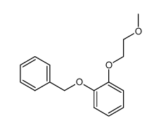 2-(2'-methoxyethoxy)-1-benzyloxybenzene结构式