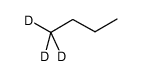 1,1,1-trideuteriobutane Structure