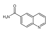 喹啉-6-甲酰胺结构式
