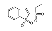 1-ethylsulfonylethenylsulfonylbenzene Structure