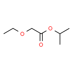 Ethoxyacetic acid 1-methylethyl ester结构式