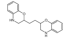 2-[2-(3,4-dihydro-2H-1,4-benzoxazin-2-yl)ethyl]-3,4-dihydro-2H-1,4-benzoxazine Structure