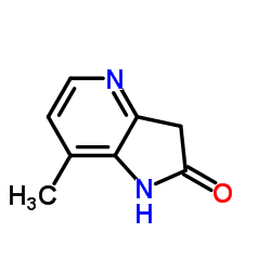 7-Methyl-4-aza-2-oxindole Structure