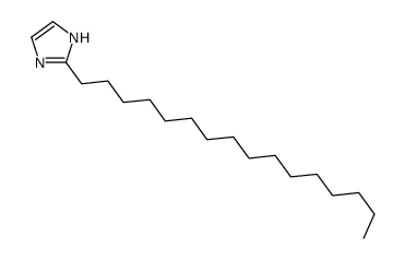 2-hexadecyl-1H-imidazole结构式