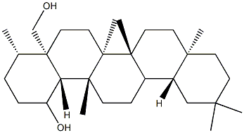 D:A-Friedooleanane-1,24-diol Structure