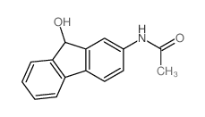 2-ACETYLAMINO-9-FLUORENOL结构式