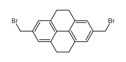 2,7-bis(bromomethyl)-4,5,9,10-tetrahydropyrene结构式