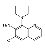 N8,N8-diethyl-6-methoxyquinoline-7,8-diamine Structure