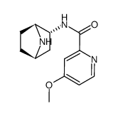 2-Pyridinecarboxamide,N-(1S,2R,4R)-7-azabicyclo[2.2.1]hept-2-yl-4-methoxy-结构式