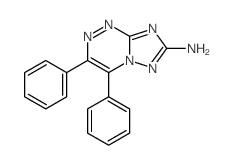 [1,2,4]Triazolo[5,1-c][1,2,4]triazin-7-amine,3,4-diphenyl- Structure