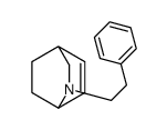 5-(2-phenylethyl)-5-azabicyclo[2.2.2]oct-2-ene结构式