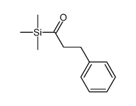 3-phenyl-1-trimethylsilylpropan-1-one Structure