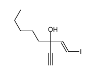 3-ethynyl-1-iodooct-1-en-3-ol Structure