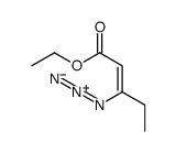 ethyl 3-azidopent-2-enoate Structure