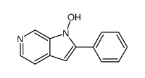 2-phenyl-1H-pyrrolo[2,3-c]pyridin-1-ol结构式