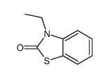 3-Ethyl-2,3-dihydrobenzothiazol-2-on Structure