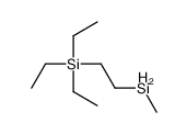 triethyl(2-methylsilylethyl)silane结构式