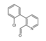 3-(2-chlorophenyl)pyridine-2-carbaldehyde结构式