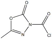 1,3,4-Oxadiazole-3(2H)-carbonyl chloride, 5-methyl-2-oxo- (9CI) Structure