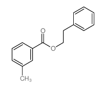 phenethyl 3-methylbenzoate Structure