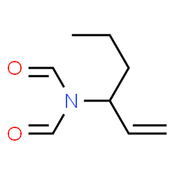Formamide, N-(1-ethenylbutyl)-N-formyl- (9CI)结构式