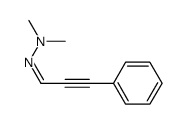 (Z)-1,1-dimethyl-2-(3-phenylprop-2-ynylidene)hydrazine结构式