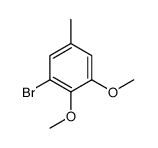 1-bromo-2,3-dimethoxy-5-methylbenzene Structure