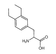 D-Phenylalanine, 3,4-diethyl- (9CI)结构式