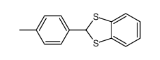 2-(4-methylphenyl)-1,3-benzodithiole Structure
