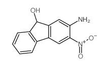 9H-Fluoren-9-ol,2-amino-3-nitro- Structure