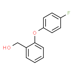 [2-(4-Fluorophenoxy)phenyl]methanol Structure