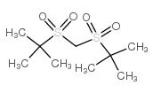 双(叔丁基磺酰基)甲烷结构式