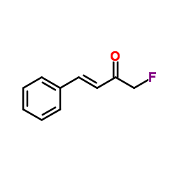 3-Buten-2-one,1-fluoro-4-phenyl-结构式