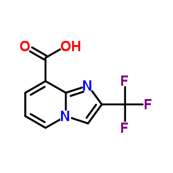 2-(Trifluoromethyl)imidazo[1,2-a]pyridine-8-carboxylic acid Structure