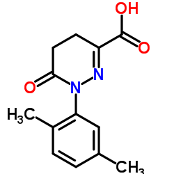 1-(2,5-DIMETHYLPHENYL)-6-OXO-1,4,5,6-TETRAHYDROPYRIDAZINE-3-CARBOXYLIC ACID结构式