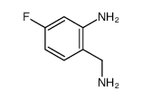 Benzenemethanamine, 2-amino-4-fluoro- (9CI)结构式