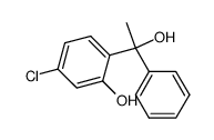 4-chloro-2-hydroxy-α-methyl-α-phenyl-benzene-methanol Structure